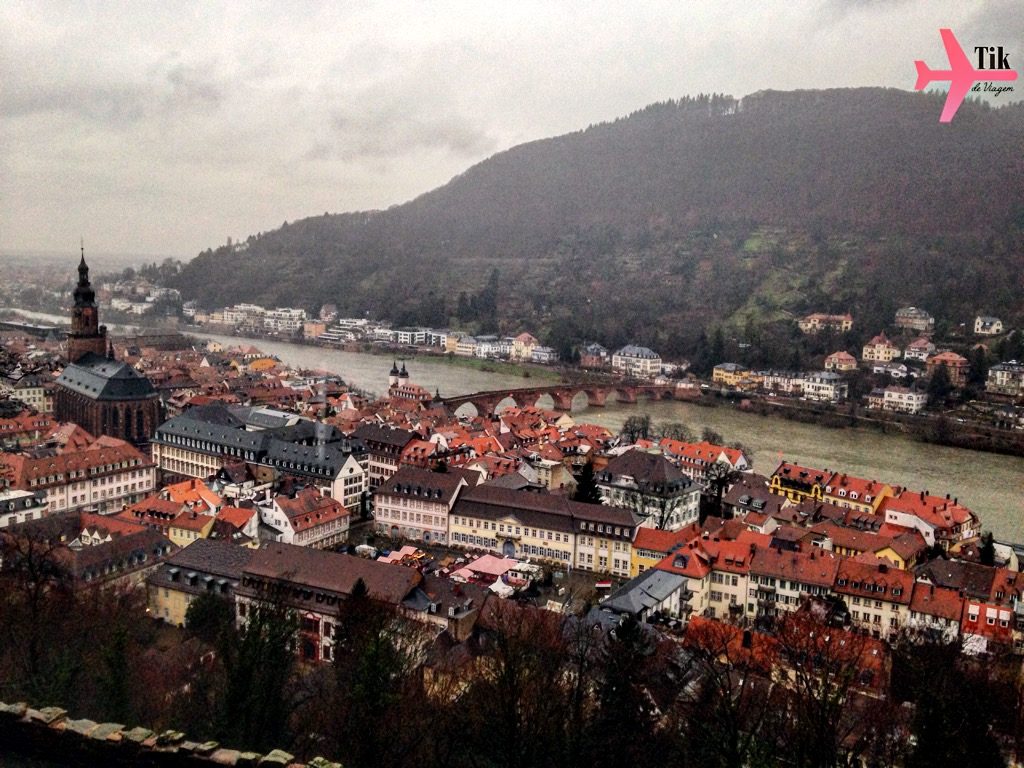 Vista do Castelo de Heidelberg
