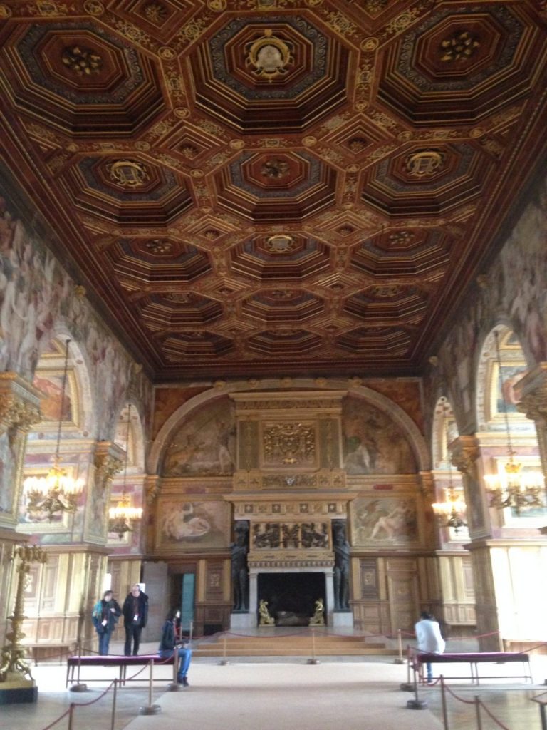 sala do Palácio de Fontainebleau